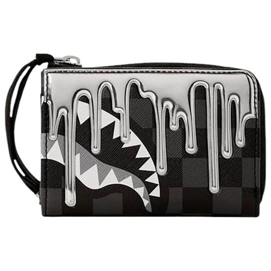Sprayground Πορτοφόλι Metallic Drip Sharks In Paris Wallet